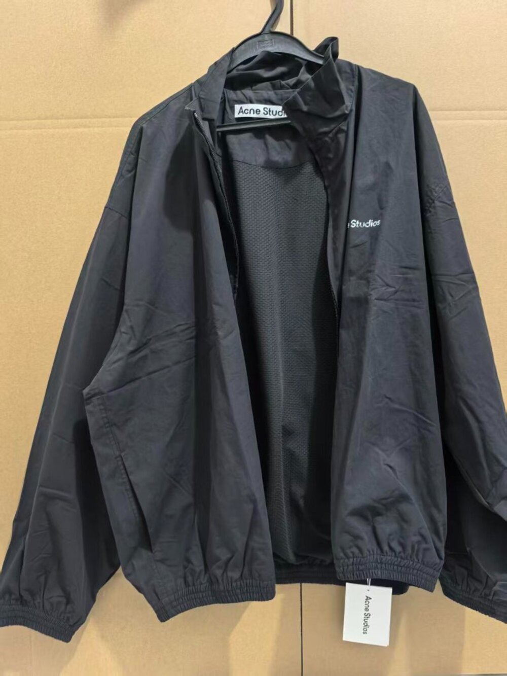 Acne Studios Stockholm 1996 Logo Track Jacket - Black